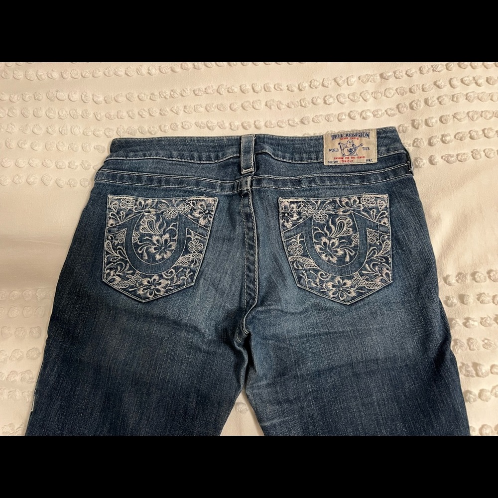 True religion straight leg jeans